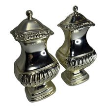 Grenadier Salt & Pepper Shaker Made in England Silver Plated Vintage Collectible