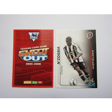 Charles N`Zogbia - Newcastle - Shoot Out 2005 2006 Magic Box Football Card (EF1)