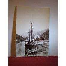 ESTUARY, BOSCASTLE, CORNWALL c.1900 postcard. Truro Museum =