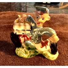 Old Vintage Original Porcelian Milkman Shacker Made In Japan 1950/60s