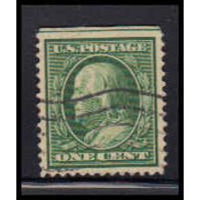 Used 374 1c Benjamin Franklin Very Fine BPS Big K2811