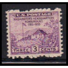 752 3c Washington's Hdqs Fine MNH O4659