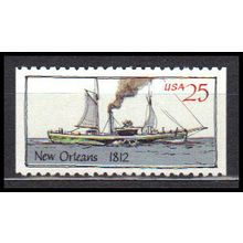 2407 25c New Orleans 1812 Very Fine MNH BPS KA8862 (2)
