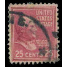 Used 829 25c William McKinley Fine M08123