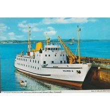 RMV III 3 at Scillonian Penzance Cornwall Ship Postcard