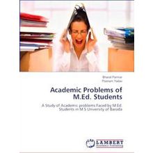 Academic Problems of M. Ed. Students