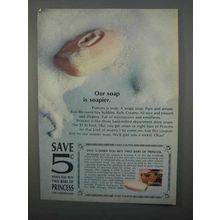 1966 Princess Soap Ad - Our Soap is Soapier