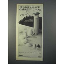1966 Norelco Beauty Sachet Shaver Ad - Mother Happy
