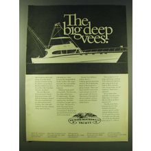 1970 Richard Bertram International 63 Sport-fisherman Yacht Ad