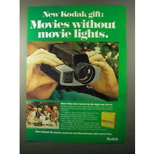 1971 Kodak XL Movie Camera & Ektachrome 160 Film Ad