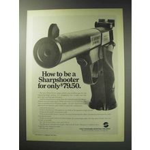 1971 High Standard Sharpshooter Target Pistol Ad