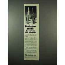1975 Remington Bullets Ad - You Can Have Them Both Ways