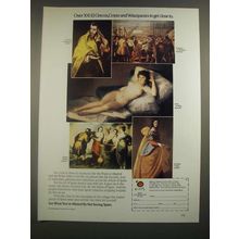 1988 Espana Tourist Office of Spain Ad - Over 300 El Grecos, Goyas Velazquezes