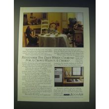 1989 jenn-air Appliances Ad - Remember the days when cooking for a crowd