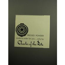 1957 Charles of the Ritz Pressed Powder Advertisement