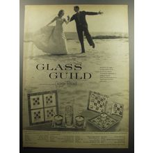 1957 Georges Briard Glass Guild Advertisement - Golden Celeste Glass