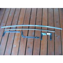 1965 DODGE CORONET 4D REAR WINDOW TRIM SET OEM 64 PLYMOUTH BELVEDERE SAVOY