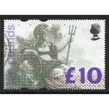 Sg1658 £10 Britannia fine used (bsc 5)