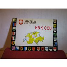 QSL card NEFTENBACH, SWITZERLAND dated 1987 =