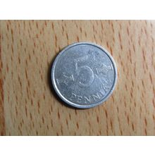 Finland 1988 5 Pennia Coin