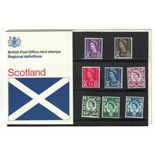 Great Britain SCOTLAND Regional Definitives Pres. Pack No. 23 1970 MNH