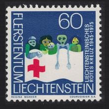 Liechtenstein 30th Anniversary of Red Cross 1975 MNH SG#616