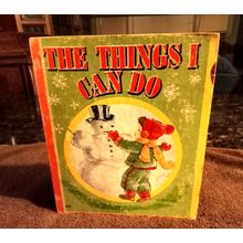 The Easy To Read Book Series The Things I Can Do By Jeff Mack 1952 Great Shape