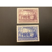 ICOLLECTZONE Australia 164-165 VF LH fresh with great color