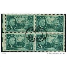 1945 Michel 534 - fine used (o) - block of 4
