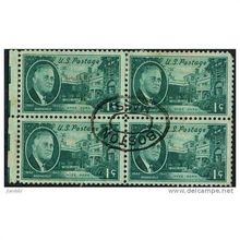 1945 Michel 534 - fine used (o) - block of 4