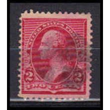 Used 220 2c George Washington Barely Clears Fancy Cnx RA0783