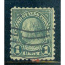 Used 581 1c Benjamin Franklin Barely Clears A16332