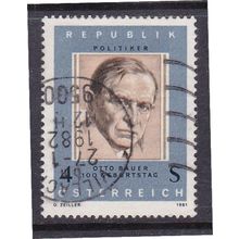 AUSTRIA 1981 BIRTH CENTENARY OTTO BAUER USED SG1906