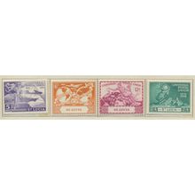 St. Lucia Stamps Scott #131 To 134, Mint Never Hinged