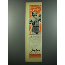 1939 Jantzen Herringbone Streamliner Swimsuit Ad
