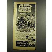 1939 Pepsodent Tooth Powder Ad - But Snookums