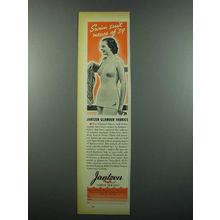 1939 Jantzen Princesse Satin-Knit Swim Suit Ad