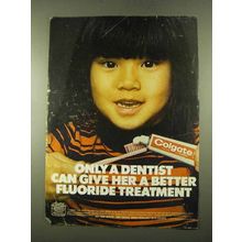 1975 Colgate Toothpaste Ad - Only a Dentist Can Give