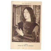 MARTIN VAN NEWENHOVEN by H Memling unused Belgian vintage postcard =