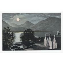 At Inversnaid Loch Lomond 1904 Moonlight Postcard