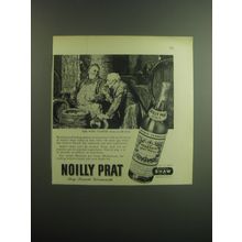1948 Noilly Prat Vermouth Ad - The Wine Taster - from an old print