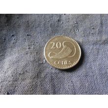 1987 FIJI 20 CENTS COIN. /1