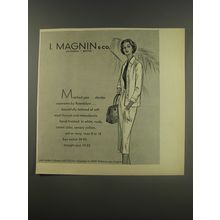 1956 I. Magnin & Co. Rosenblum Separates Advertisement - Matched Pair