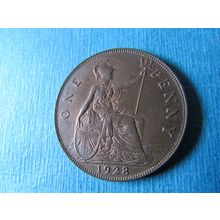 1928 GEORGE V ONE PENNY.