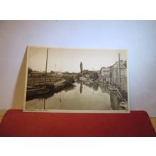 RIVER AVON, TEWKESBURY, GLOUCESTERSHIRE unused vintage postcard by Photochrom =