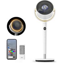 Dreo Smart Fan for Bedroom, 120° +120° Omni-Directional Oscillating Fans, 90Ft Q