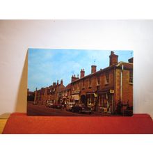 MAIN STREET, WANSFORD, PETERBOROUGH unused postcard by Brian Court of Leicester=
