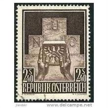 1956 Michel 1025 - #10 fine used (o)