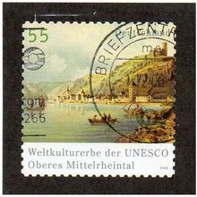 GER 2006 €0.55 (S/A) 'WORLD HERITAGE SITE -RHINE' FINE USED (EBID30-491)