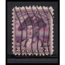 Used 708 3c George Washington Barely Clears Z0588